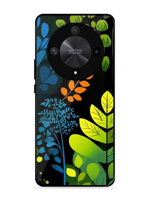 Midnight Garden Glossy Soft Edge Case for Honor X9b (5G) Chachhi