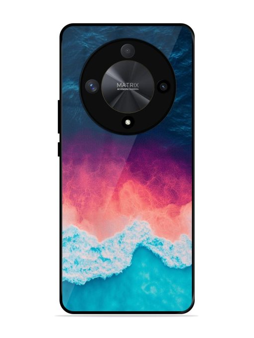 Where The Ocean Meets The Sky Glossy Soft Edge Case for Honor X9b (5G) Chachhi