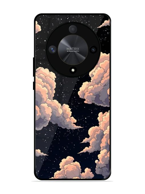 Starry Night Dreams Glossy Soft Edge Case for Honor X9b (5G) Chachhi