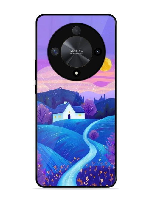 Moonlit Meadow Glossy Soft Edge Case for Honor X9b (5G) Chachhi