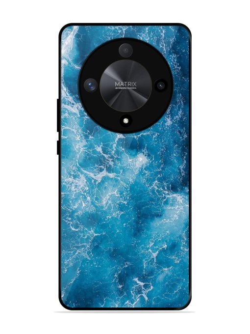 Oceanic Abyss Glossy Soft Edge Case for Honor X9b (5G) Chachhi