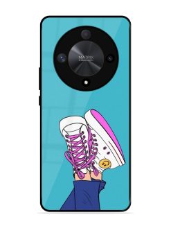 Kick Back And Chill Glossy Soft Edge Case for Honor X9b (5G)