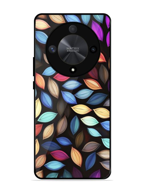 Colorful Kaleidoscope Glossy Soft Edge Case for Honor X9b (5G) Chachhi