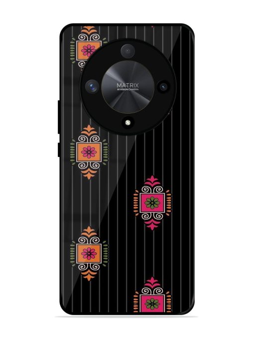 Ornate Elegance Glossy Soft Edge Case for Honor X9b (5G) Chachhi