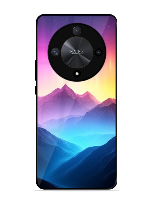 Cosmic Mountains Glossy Soft Edge Case for Honor X9b (5G)