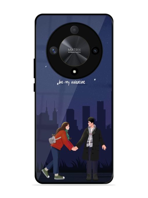 Moonlight Proposal Glossy Soft Edge Case for Honor X9b (5G) Chachhi