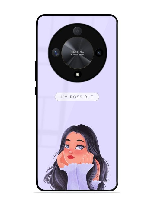 Im Possible Glossy Soft Edge Case for Honor X9b (5G) Chachhi