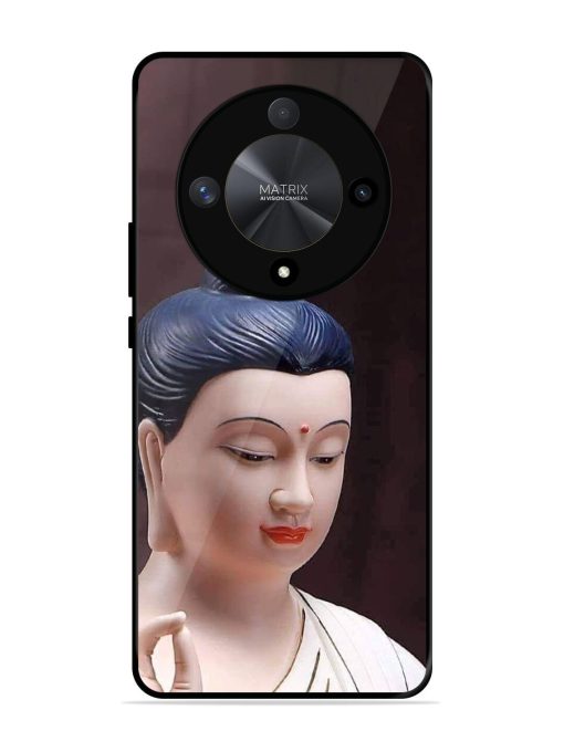 Budhha Glossy Soft Edge Case for Honor X9b (5G) Chachhi