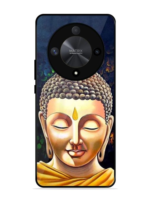 Buddha Face Glossy Soft Edge Case for Honor X9b (5G) Chachhi