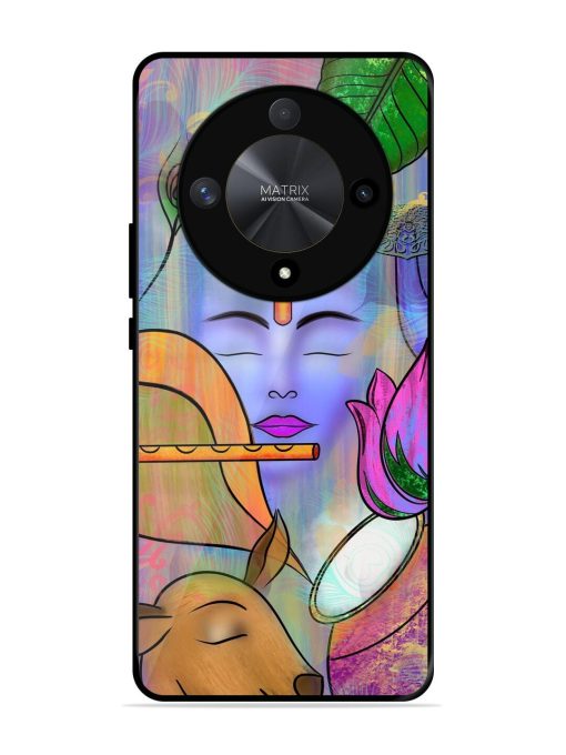 Divine Serenity Glossy Soft Edge Case for Honor X9b (5G) Chachhi