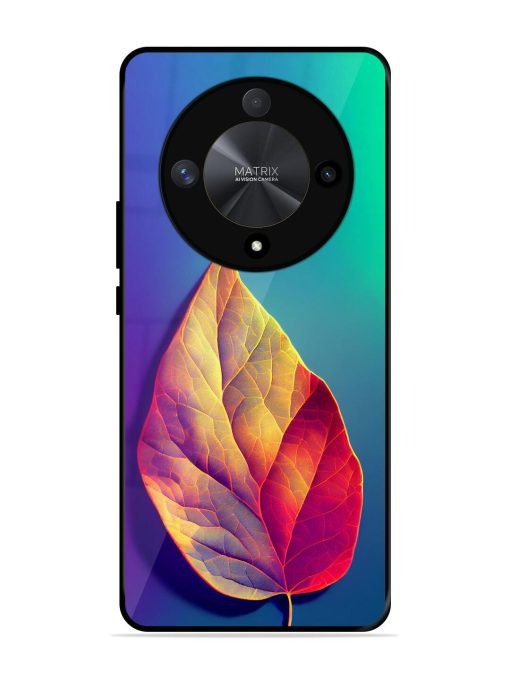 Autumn'S Embrace Glossy Soft Edge Case for Honor X9b (5G) Chachhi