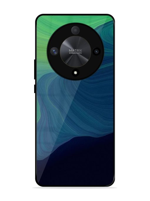 Oceanic Dreams Glossy Soft Edge Case for Honor X9b (5G) Chachhi