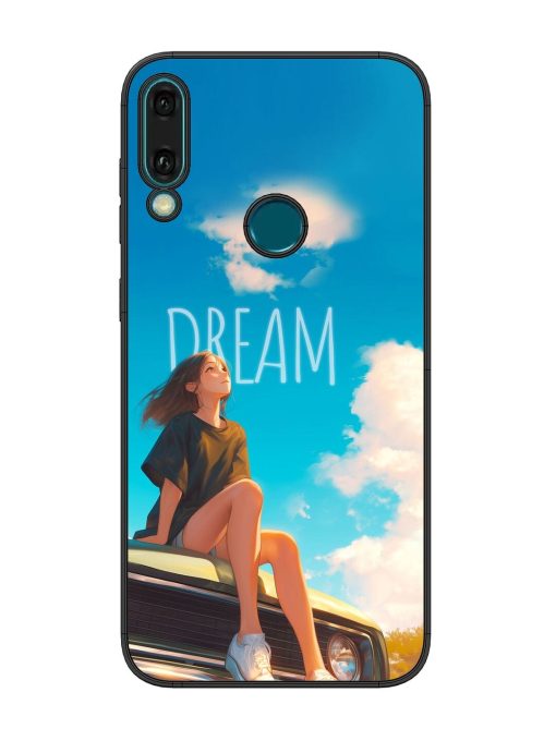 Girly Dream Art Glossy Soft Edge Case for Honor Y9 (2019) Chachhi