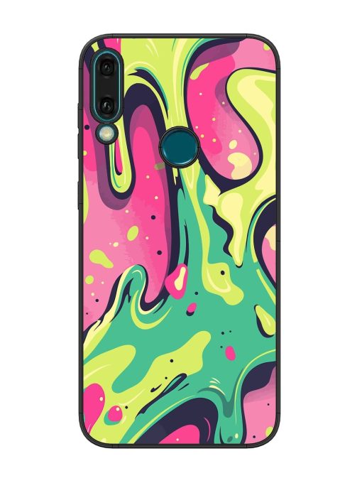 Gooey Grooves Glossy Soft Edge Case for Honor Y9 (2019) Chachhi