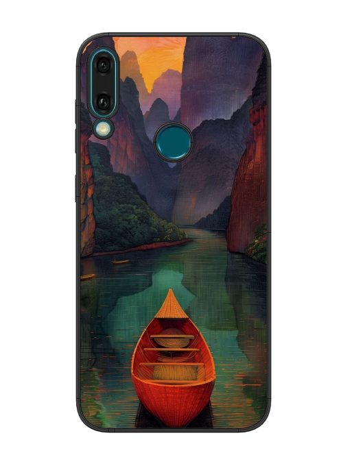 Serene Passage Glossy Soft Edge Case for Honor Y9 (2019) Chachhi