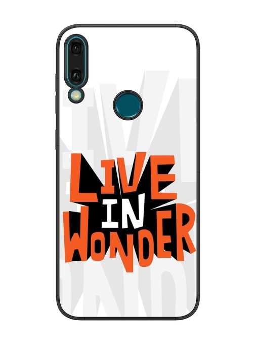 Wonder Burst Glossy Soft Edge Case for Honor Y9 (2019) Chachhi