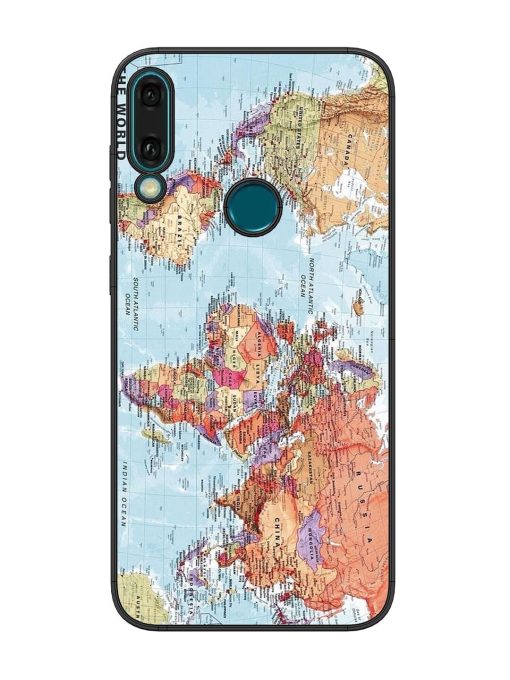 Our Blue Marble Glossy Soft Edge Case for Honor Y9 (2019) Chachhi