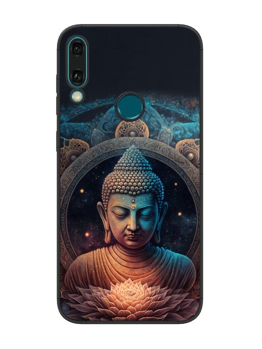 The Buddha Art Glossy Soft Edge Case for Honor Y9 (2019)