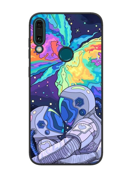 Cosmic Love Glossy Soft Edge Case for Honor Y9 (2019) Chachhi