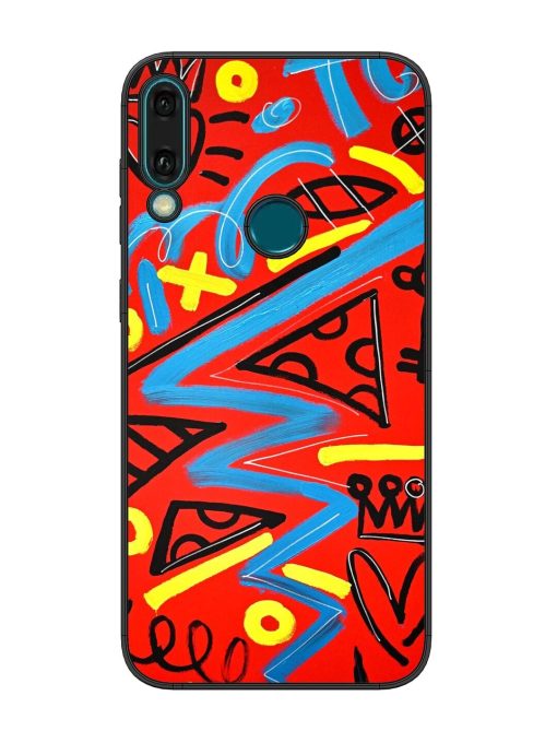 Groovy Garden Glossy Soft Edge Case for Honor Y9 (2019) Chachhi