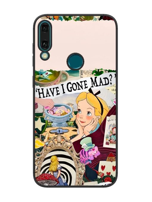 Mad Hatter'S Collage Glossy Soft Edge Case for Honor Y9 (2019) Chachhi