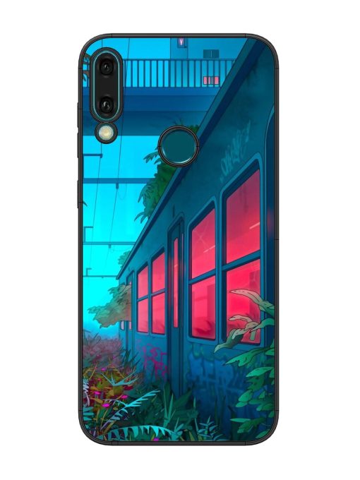 Urban Jungle Glossy Soft Edge Case for Honor Y9 (2019)