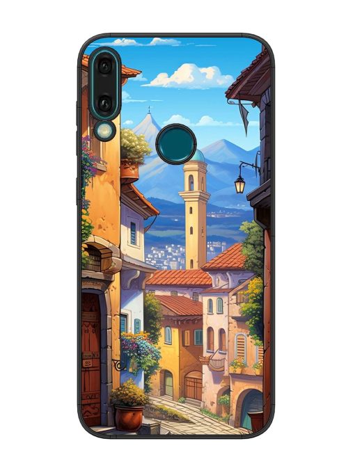 Tuscan Twilight Glossy Soft Edge Case for Honor Y9 (2019) Chachhi