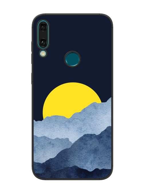 Golden Hour Horizon Glossy Soft Edge Case for Honor Y9 (2019) Chachhi