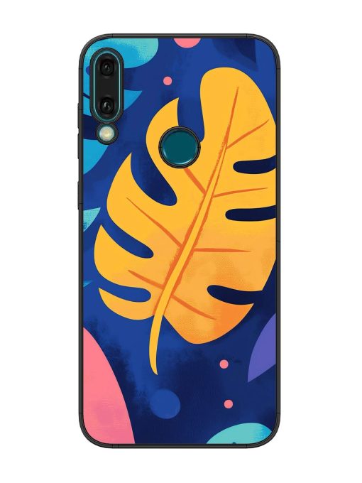 Tropical Tapestry Glossy Soft Edge Case for Honor Y9 (2019) Chachhi