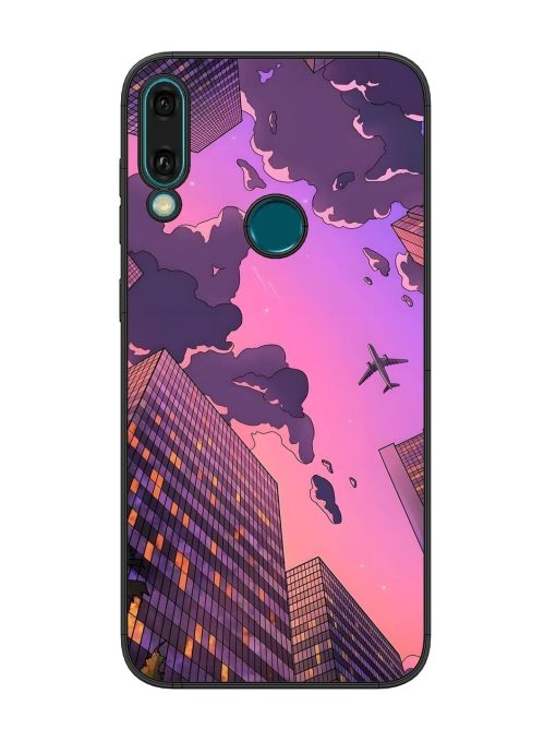 Urban Twilight Glossy Soft Edge Case for Honor Y9 (2019) Chachhi