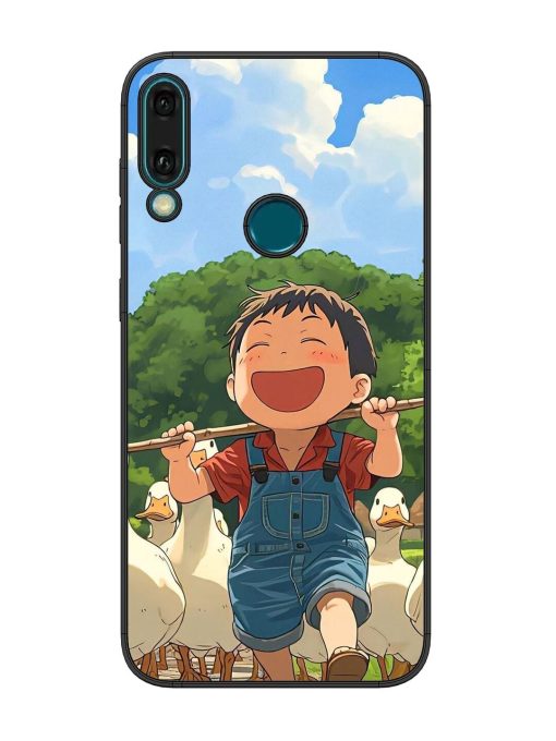 Duck Parade Glossy Soft Edge Case for Honor Y9 (2019)