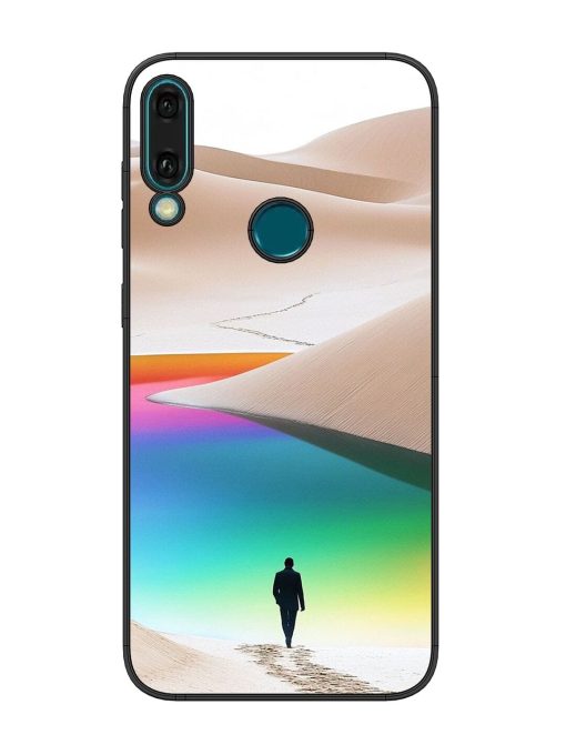 Desert Dreams Glossy Soft Edge Case for Honor Y9 (2019) Chachhi