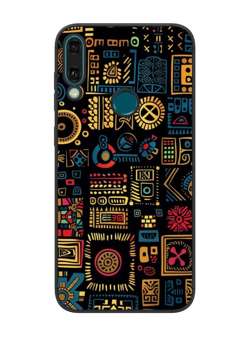 Tribal Tapestry Glossy Soft Edge Case for Honor Y9 (2019)
