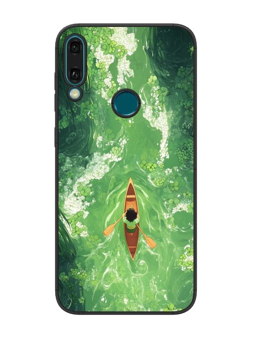 Solitude On The River Glossy Soft Edge Case for Honor Y9 (2019) Chachhi