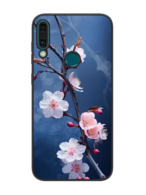 Delicate Blossoms Glossy Soft Edge Case for Honor Y9 (2019) Chachhi