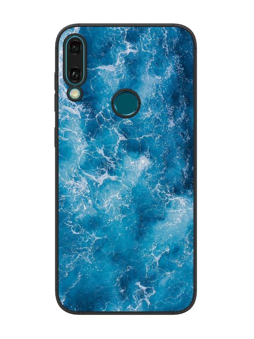 Oceanic Abyss Glossy Soft Edge Case for Honor Y9 (2019) Chachhi