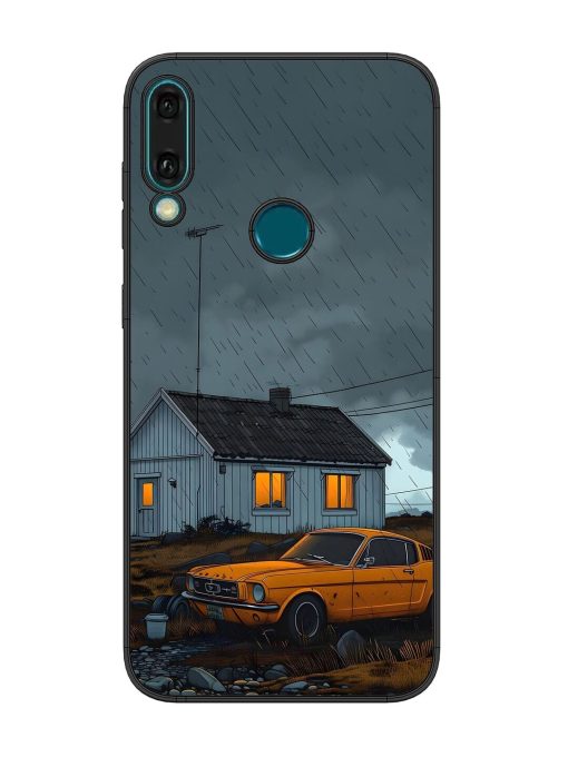 Rainy Day Retreat Glossy Soft Edge Case for Honor Y9 (2019) Chachhi