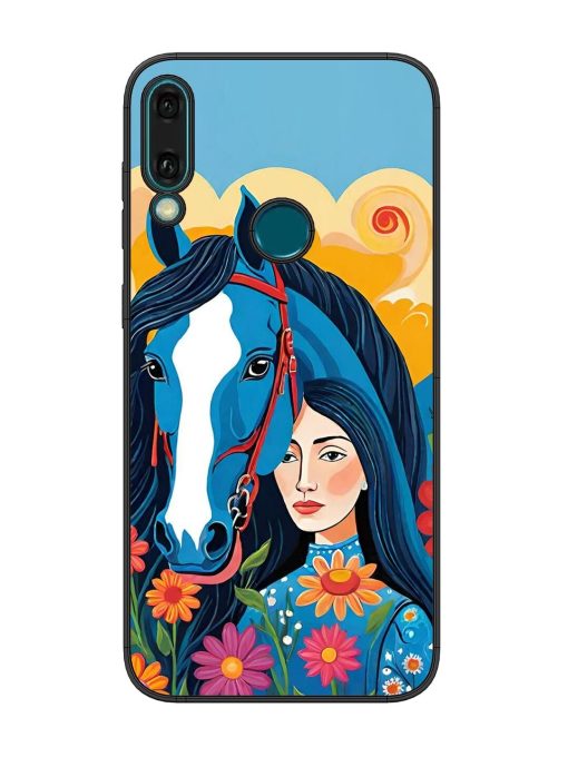 Equine Enchantment Glossy Soft Edge Case for Honor Y9 (2019) Chachhi