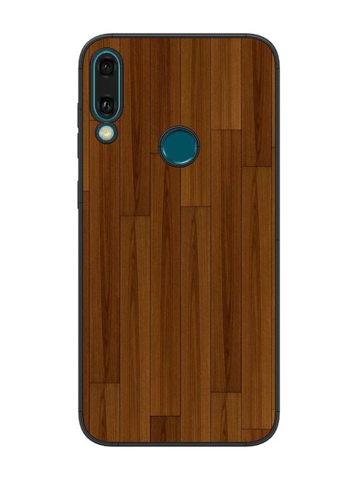 Warm Woodgrain Glossy Soft Edge Case for Honor Y9 (2019) Chachhi