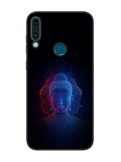 Neon Nirvana Glossy Soft Edge Case for Honor Y9 (2019) Chachhi