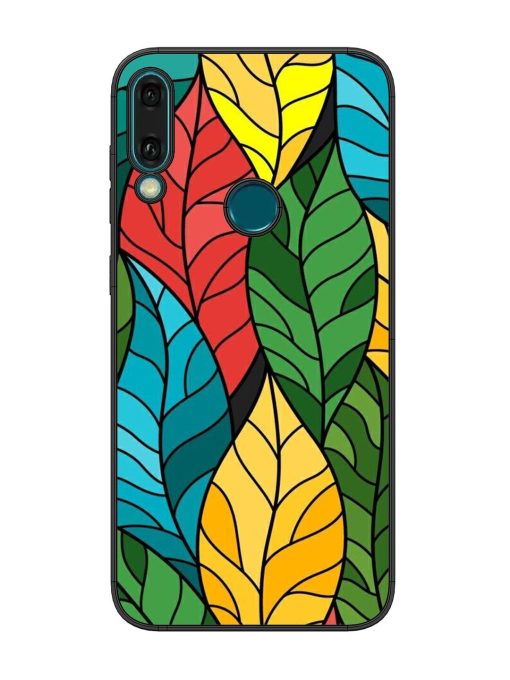 Foliage Fiesta Glossy Soft Edge Case for Honor Y9 (2019)