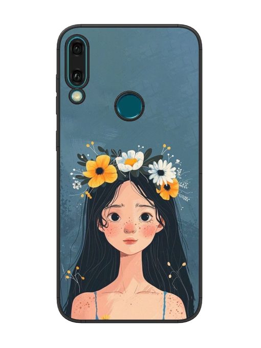 Gurl Art Glossy Soft Edge Case for Honor Y9 (2019) Chachhi