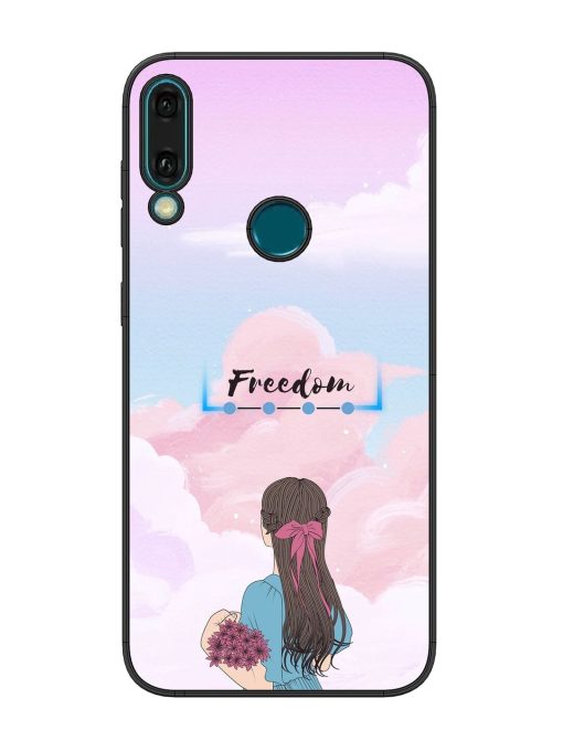 Skyward Dreams Glossy Soft Edge Case for Honor Y9 (2019) Chachhi