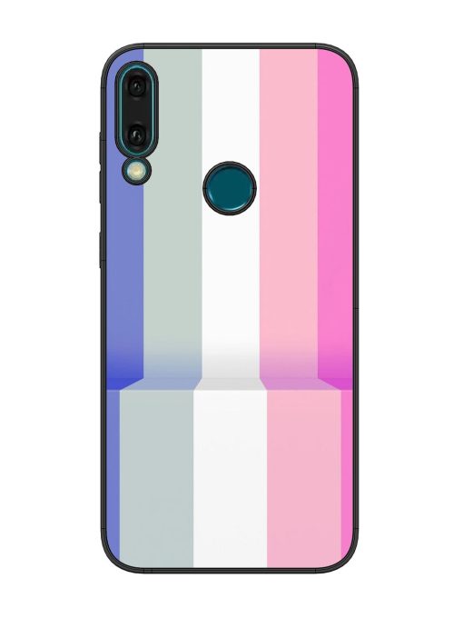 Pastel Palette Glossy Soft Edge Case for Honor Y9 (2019) Chachhi