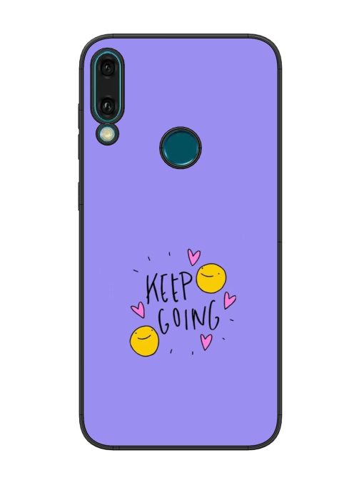 Smiling Through It All Glossy Soft Edge Case for Honor Y9 (2019) Chachhi