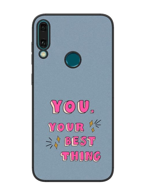 Self-Love Sparkles Glossy Soft Edge Case for Honor Y9 (2019) Chachhi