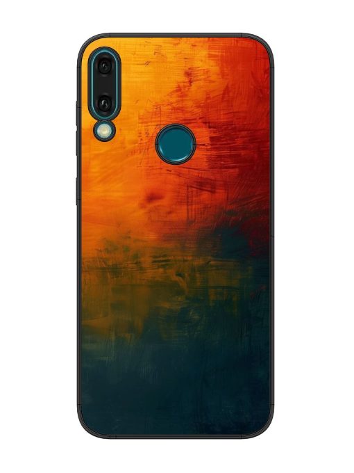 Golden Hour Canvas Glossy Soft Edge Case for Honor Y9 (2019) Chachhi