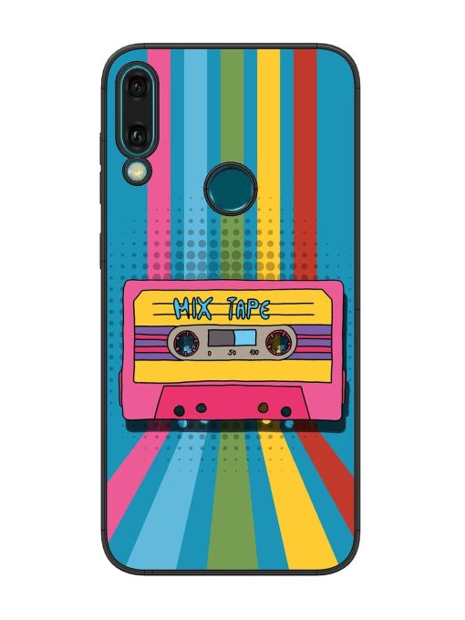 Retro Cassette Tapes Glossy Soft Edge Case for Honor Y9 (2019) Chachhi