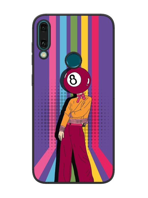 Eight Ball Fashionista Glossy Soft Edge Case for Honor Y9 (2019)
