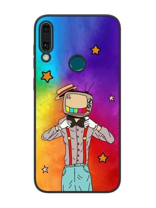 Tv Personality Glossy Soft Edge Case for Honor Y9 (2019) Chachhi